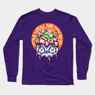 Frog Bubble Bath Long Sleeve T-Shirt